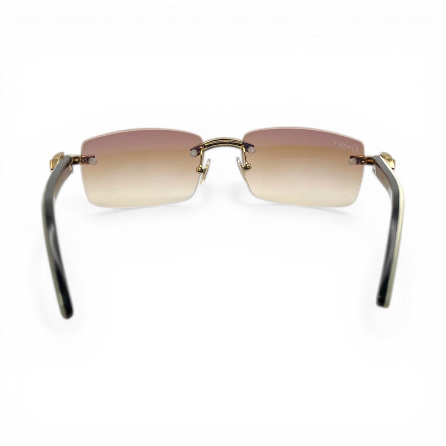 C Decor Iced (Moissanite - Cafr Genuine)- Custom Buffs & Woods Sunglasses & Diamonds Set (2020s) - Luxury Optical