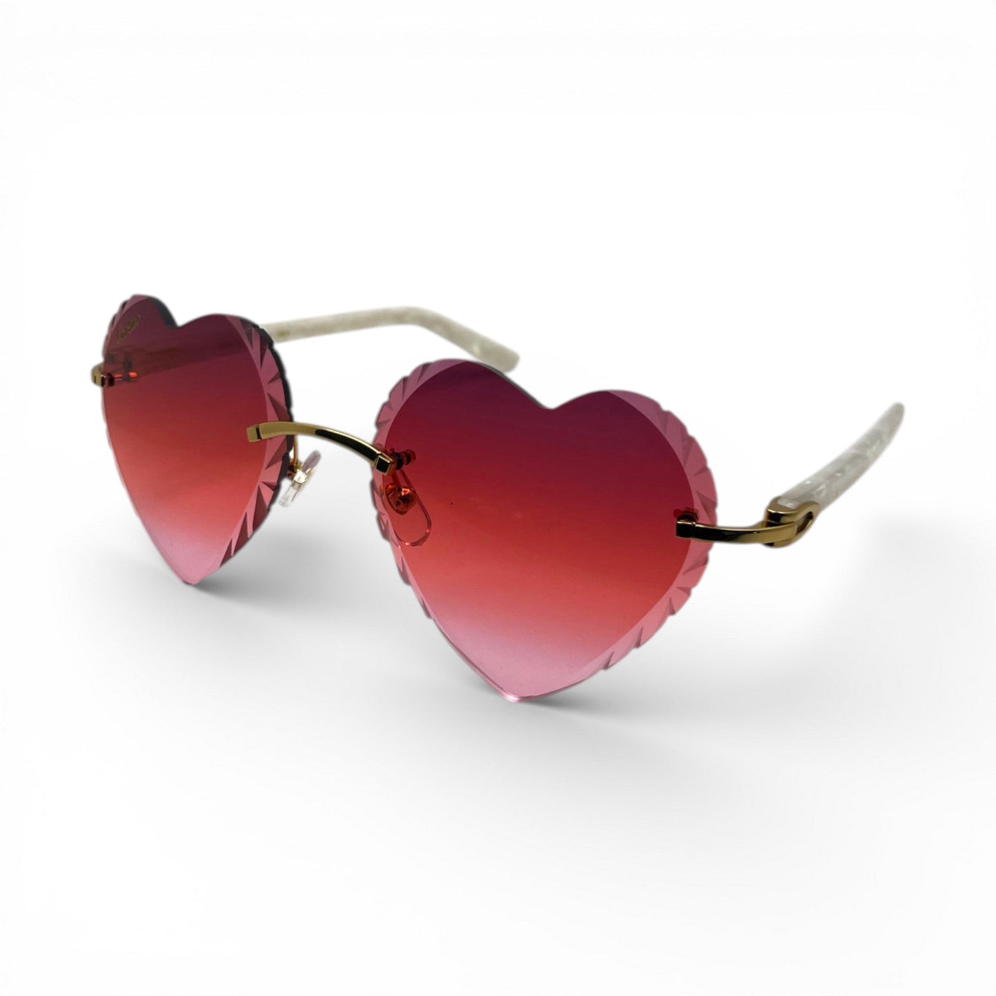 C Decor Sunglasses - 56-19 Custom Hearts Composite Marbles (2026)