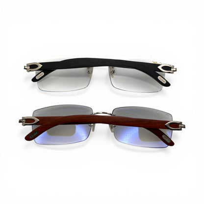 C Decor Woods - Silver Woods Sunglasses w/ Cart 1 Lenses (2010s) - Luxury Optical