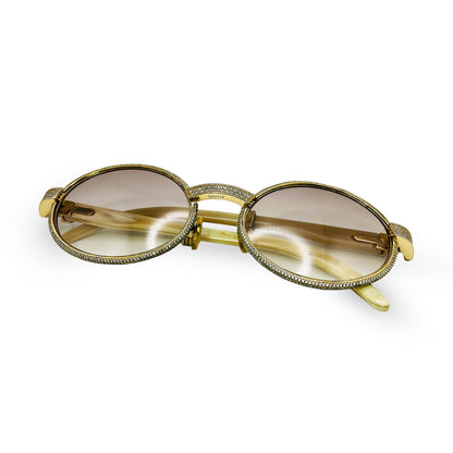 Combo - Giverny - Gold White Buffs w/ Diamond Frame + Vrsch - Gold