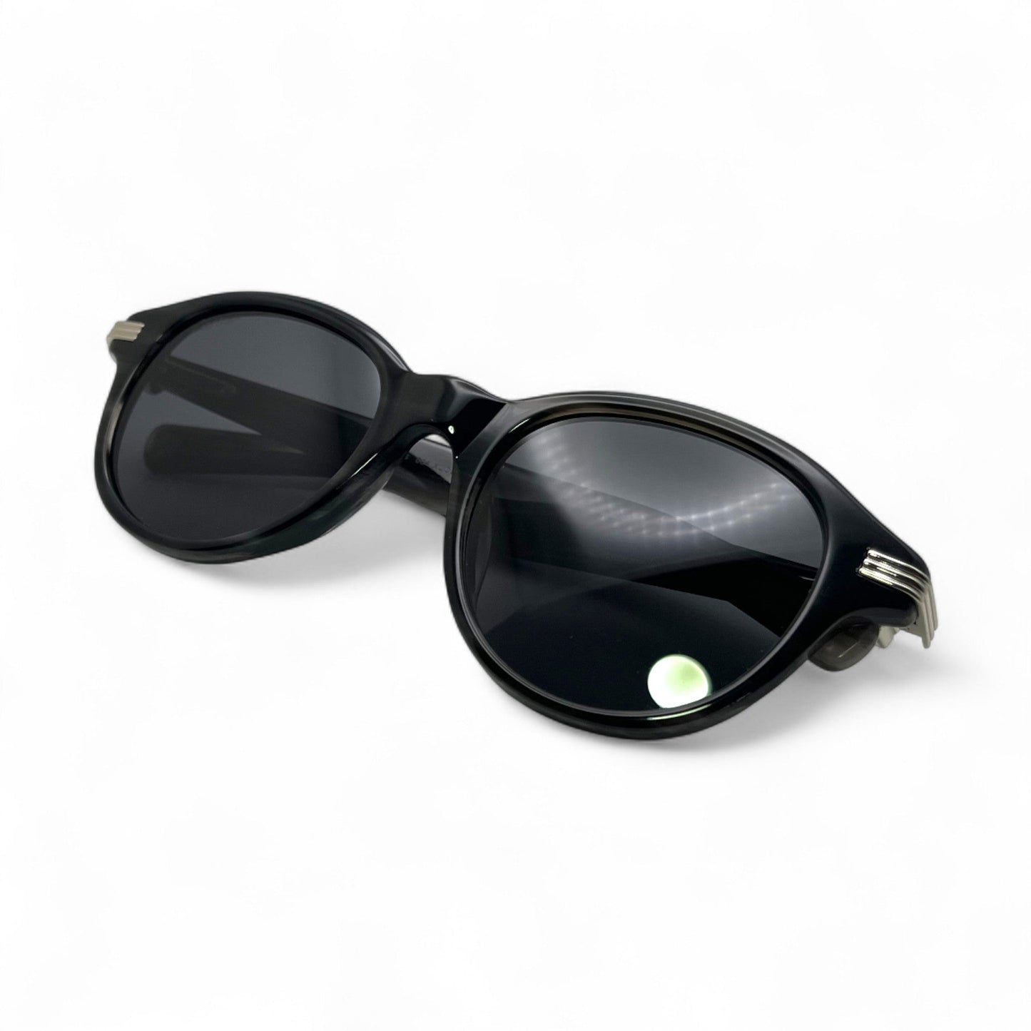 CT0395S Premiere - 51-21 Composite Sunglasses w/ Dark Gray Round Lenses