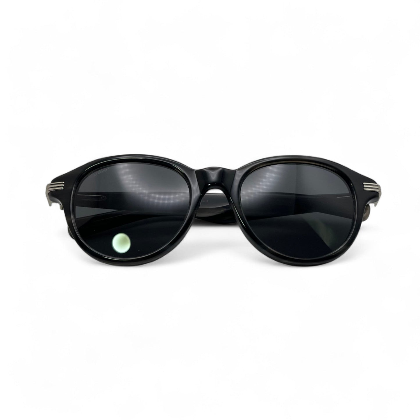 CT0395S Premiere - 51-21 Composite Sunglasses w/ Dark Gray Round Lenses