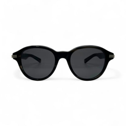 CT0395S Premiere - 51-21 Composite Sunglasses w/ Dark Gray Round Lenses