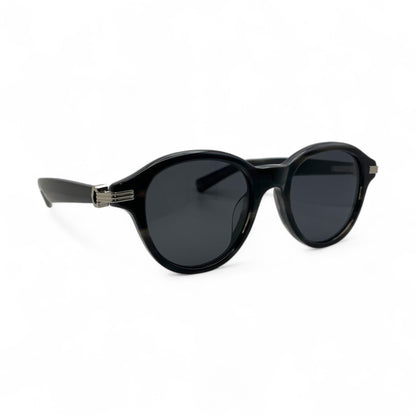 CT0395S Premiere - 51-21 Composite Sunglasses w/ Dark Gray Round Lenses