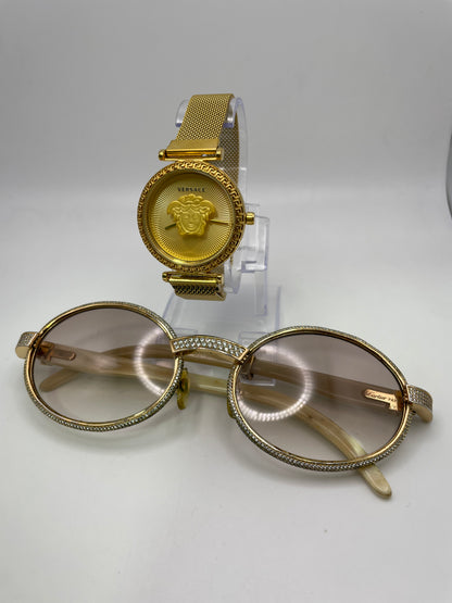 Combo - Giverny - Gold White Buffs w/ Diamond Frame + Vrsch - Gold