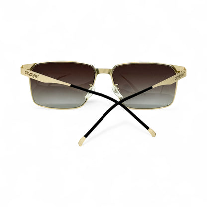 CityStyle™ Solar Aviator - Brushed Gold