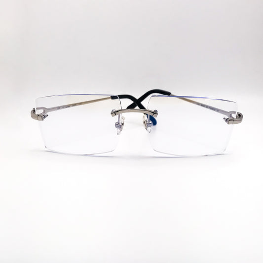 Small C Silver Wires #10 shape Eyeglasses