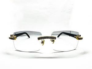 Gold Décor C White Buffs with #10 Grey Lenses 5pc .10 pointer Channel Set (Used) 8/10