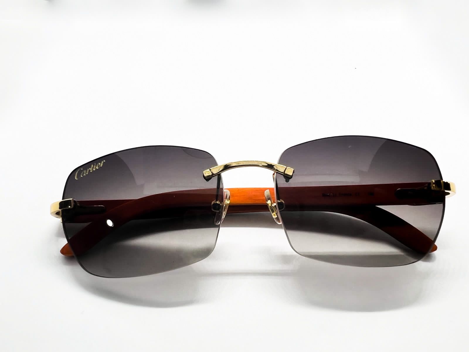 Blue And Orange Woods With Custom Cartier Lenses