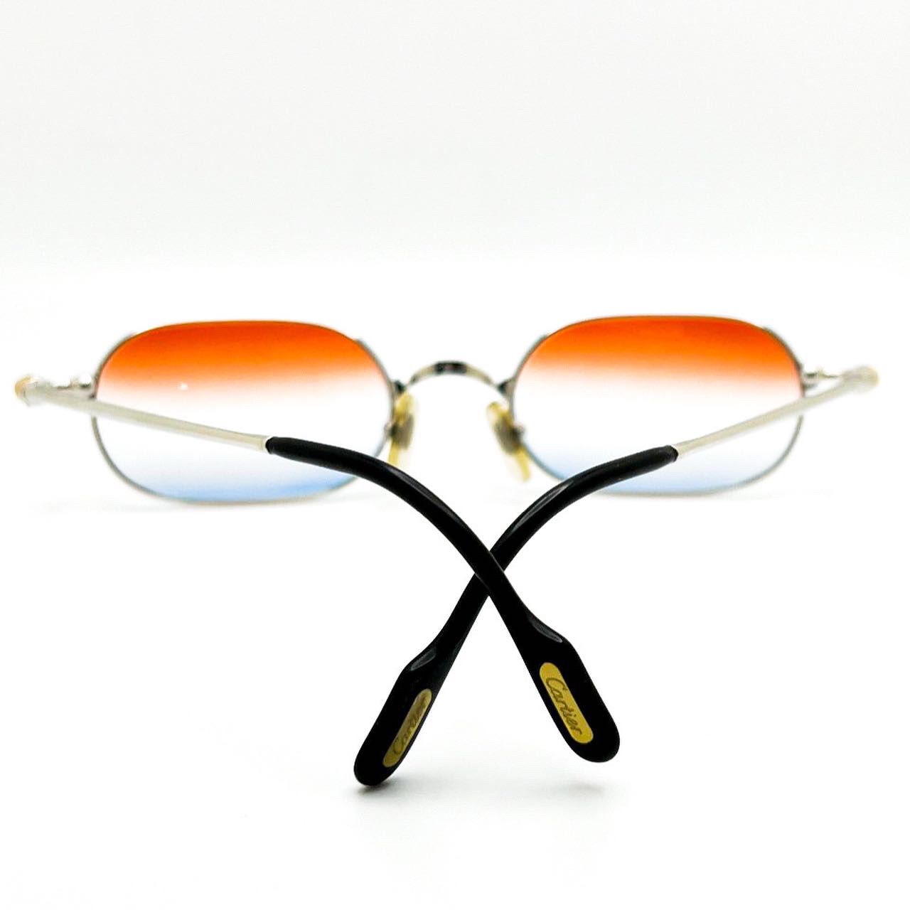 Cariter Platinum Wires with Red/Blue lenses (Registered) Authentic