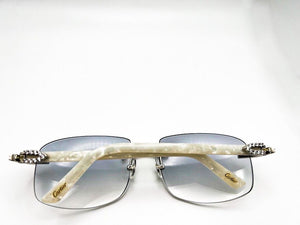 Small Decor C White Marbles with 5 pc prog set .10 pointers #6 smoke grey lenses transition grey