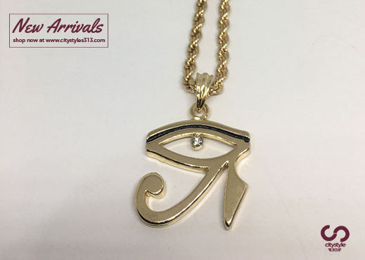 New Egyptian Pendant & Chain