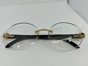NEW*** White Ivory Arms w/ Clear Oval Lenses