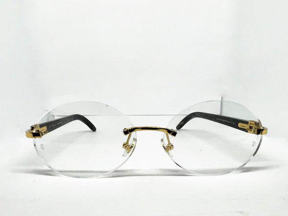 Black Horn Arms w/ Clear Oval Lenses