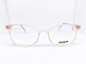 CityStyle™️ Peach Conversion Red Eyeglasses