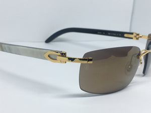 C81F18AU Registered  2020 Cartier Genuine Horn Sunglasses