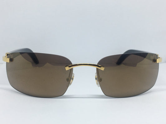 2020 Cartier Genuine Horn Sunglasses - Registered Authentic