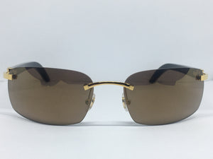 C81F18AU Registered  2020 Cartier Genuine Horn Sunglasses