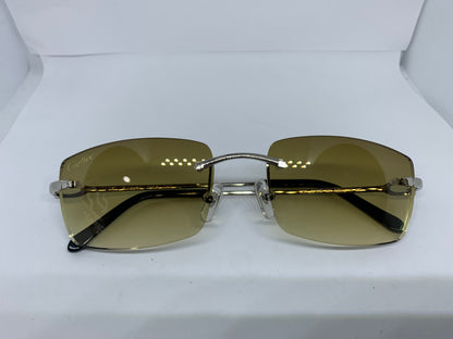 Silver Small Cs with 56 Hennessy Square lenses