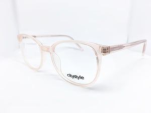 CityStyle™️ Peach Conversion Red Eyeglasses