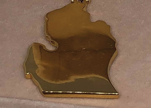 Michigan Mitten Pendant
